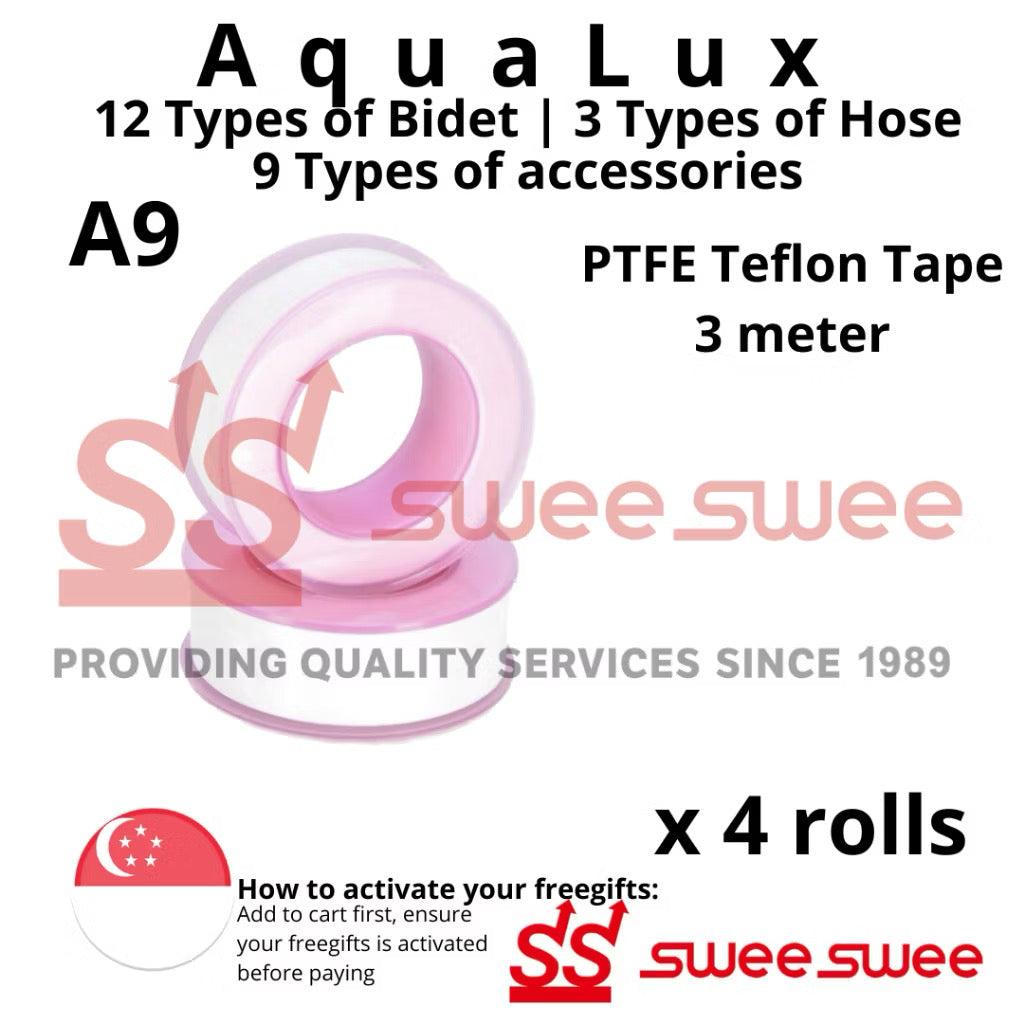 AquaLux ExpressFlow CHEAPEST & READYSTOCK Stainless Steel Bidet Spray Set CHRISTMAS GIFT