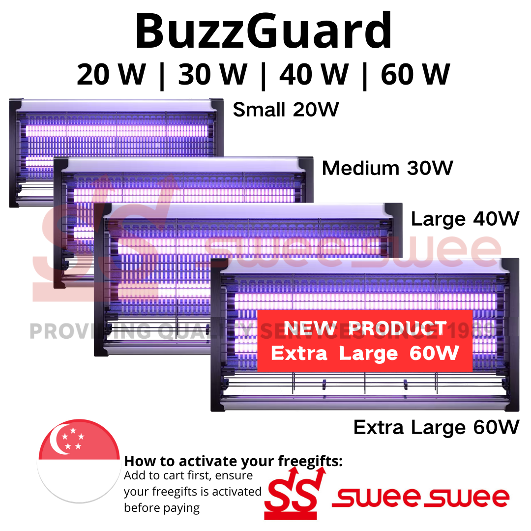 CHEAPEST & READYSTOCK BuzzGuard Mosquito & Insect Killer Trap