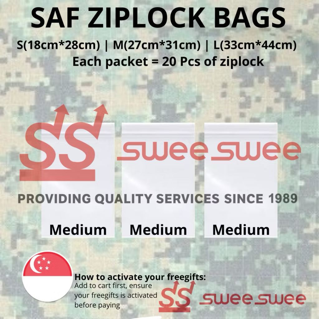 SAF ZIPLOCK BAGS FOR EASYSTORAGE