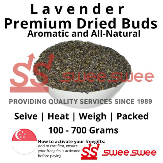 Lavender Bliss Premium Dried Buds - Aromatic and All-Natural