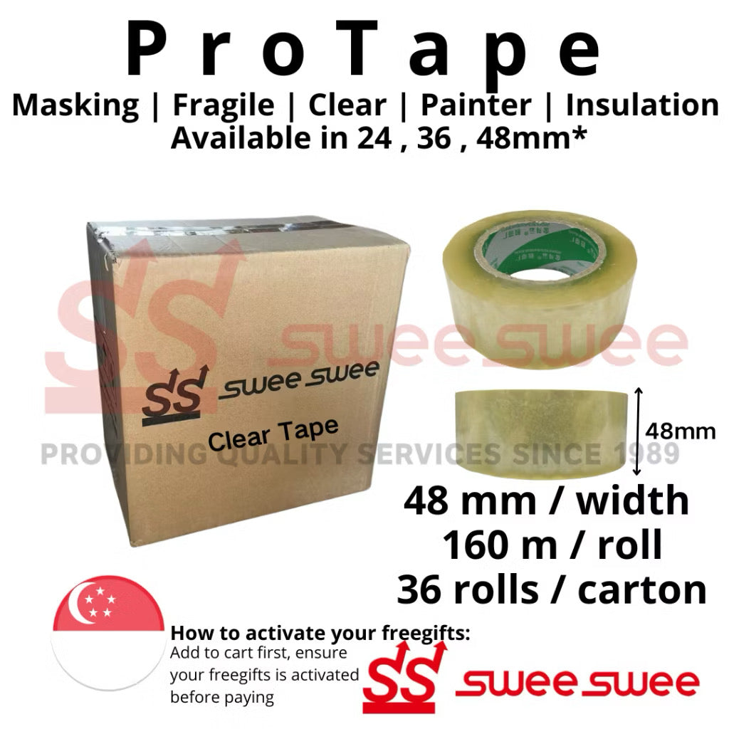 ProTape All-in-One Adhesive Solutions - Masking, Painter, Fragile, Packing, and Insulation Tapes for Home & Office