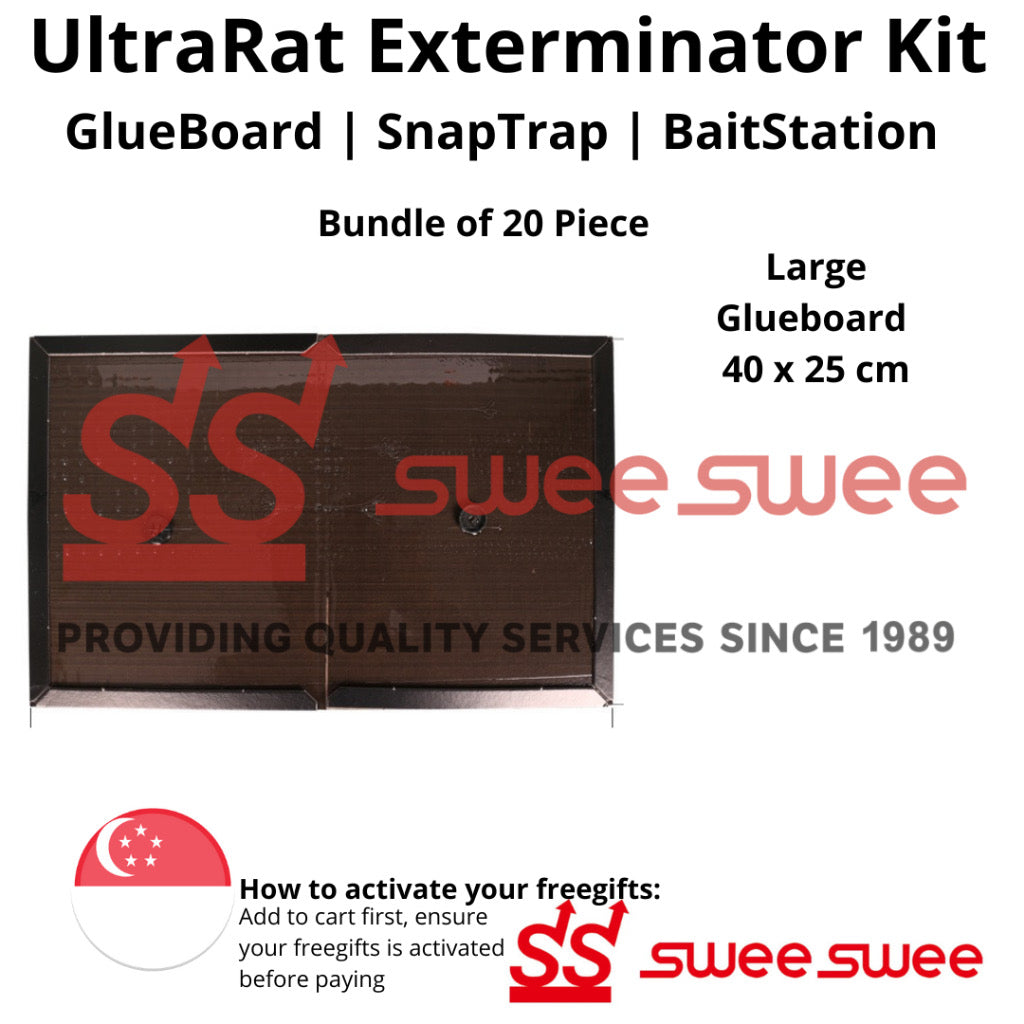 ✅🇸🇬 UltraRat CHEAPEST & READYSTOCK  UltraRat Exterminator Kit Bait station with rodenticide