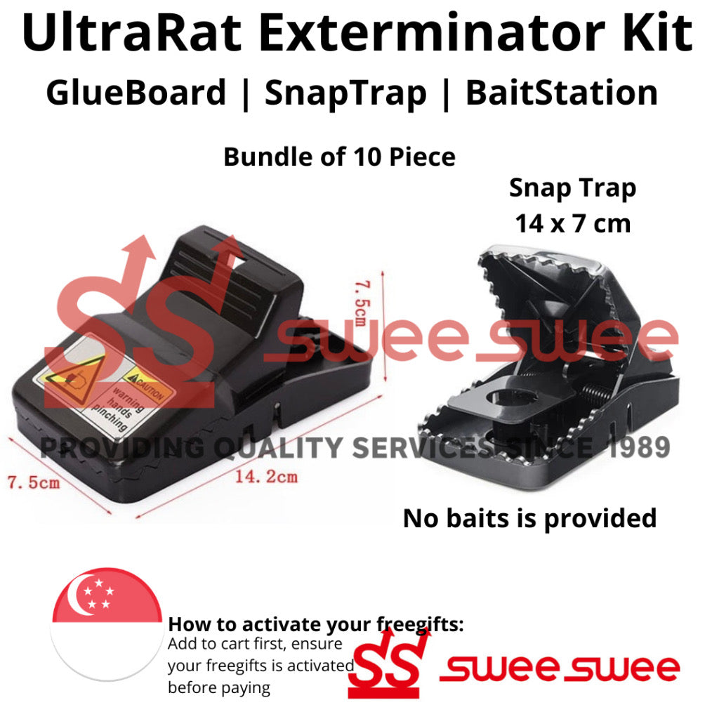 ✅🇸🇬 UltraRat CHEAPEST & READYSTOCK  UltraRat Exterminator Kit Bait station with rodenticide